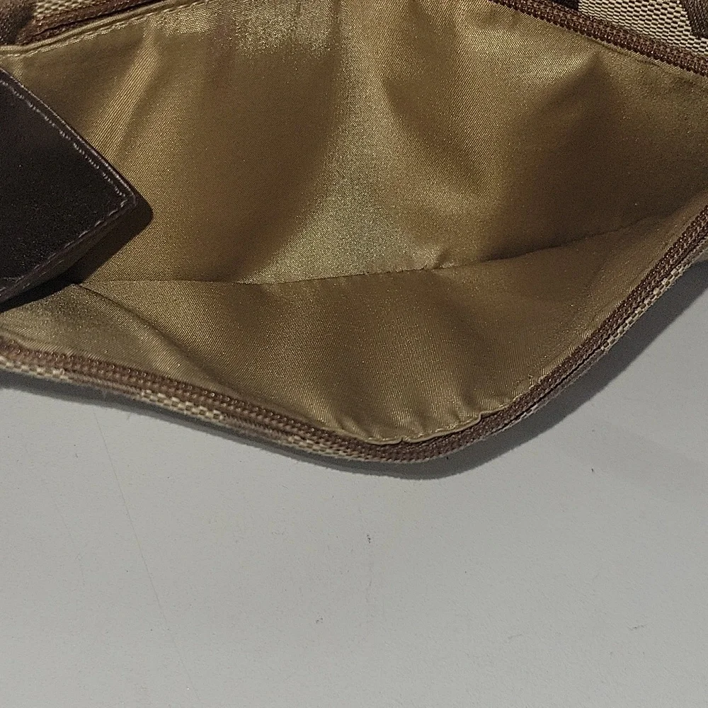 Coach Brown Signature Canvas/Leather Wallet